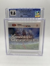 2015 Nintendo 3DS Xenoblade Chronicles 3D CGC Graded 9.6 A+ 1st Print Game NEW image