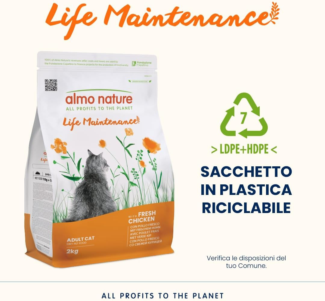 Analisi Nutrizionale Life Maintenance Gatto Adulto Pollo Fresco - 4