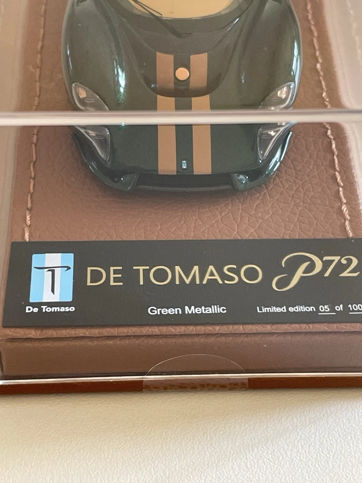 De Tomaso P72 1/43 limited Green Metallica PEAKO 33805 - Immagine 3 di 4