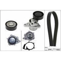 INA Keilrippenriemensatz + Wasserpumpe FüR Mercedes W205 C257 W213 C/X253 OM654