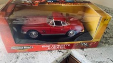 Ertl 118 American Muscle 1962 Corvette Hardtop Red 50th Anniversary
