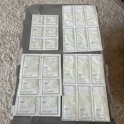 Lot of MARY KAY Botanical Effects Samples mask cleanse freshen hydrate 6 Each