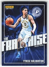 2021-22 Panini Instant The Franchise Tyrese Haliburton #SF-12 /596 Indiana