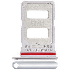 Replacement Sim Card Tray Compatible For Xiaomi 12T Pro Silver 