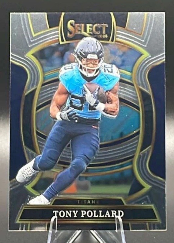 Panini 2025 Select Football Tony Pollard Tennessee Titans #25 Concourse