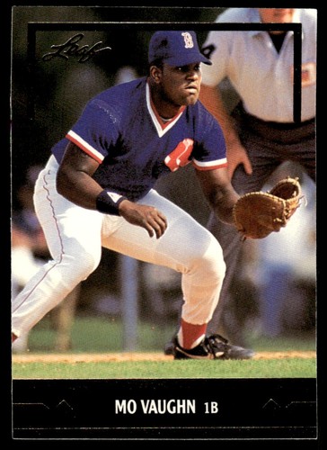 Mo Vaughn #BC7 1991 Leaf Gold Rookies card