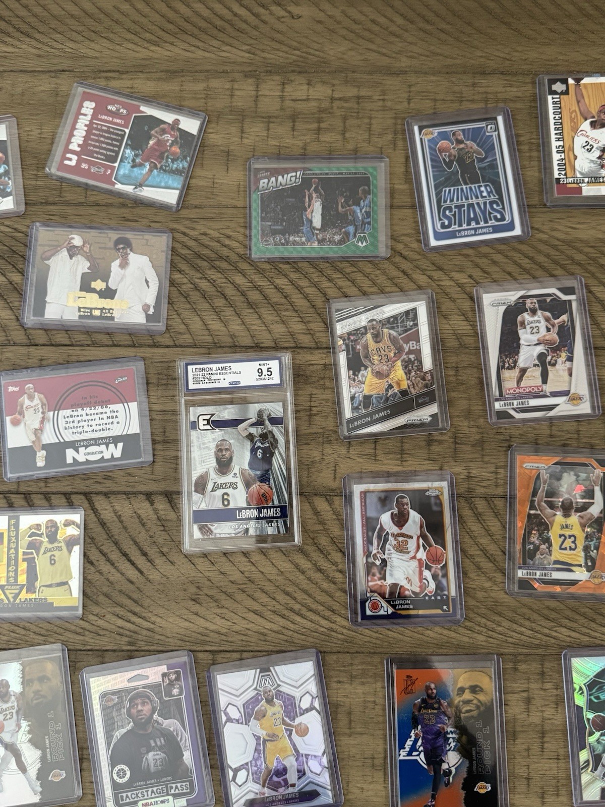 86 Card Lebron James Card Lot - Cavs, Lakers And Heat! All in Amazing ...