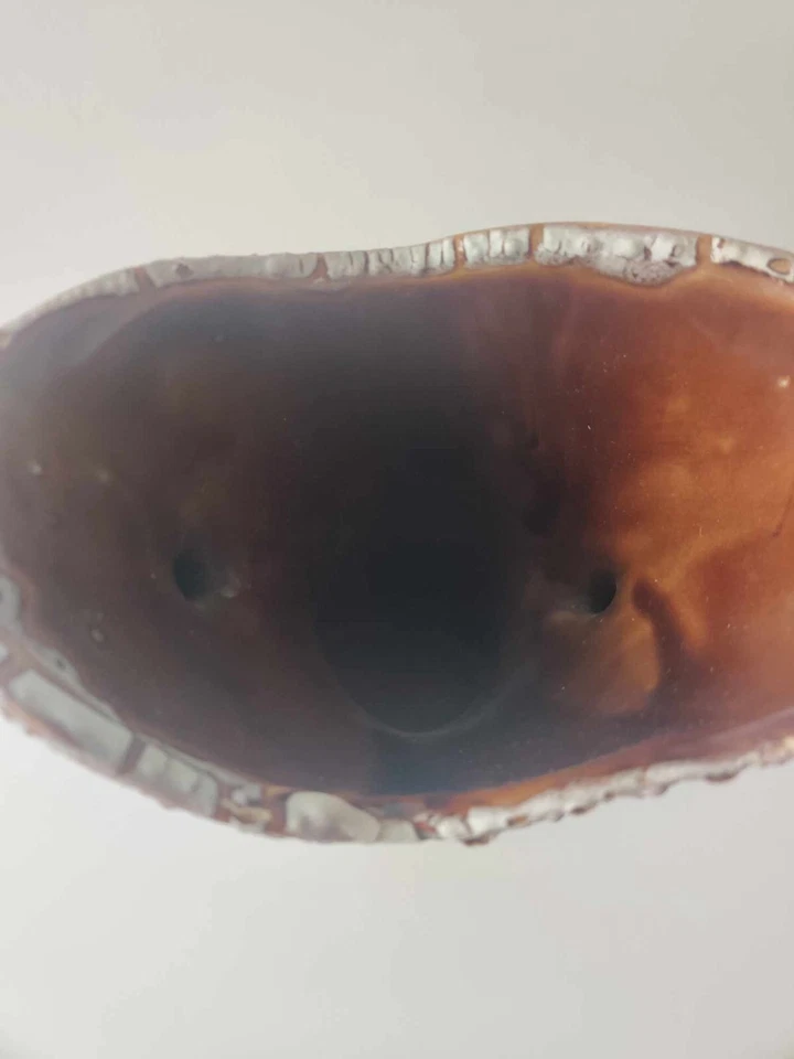 Vase écailles en céramique vintage - Photo 4/4