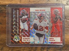 2020 Mosaic Football Flea Flicker Silver Prizm Tom Brady Mike Evans Ronald Jones