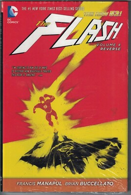 FLASH (2011) Vol 4 Reverse HC Hardcover $24.99srp Manapul #20-25 sealed NEW NM