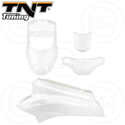 Original Line White Glossy MBK Booster Kit Care 4 Pieces - Yamaha BW'S 50 2008