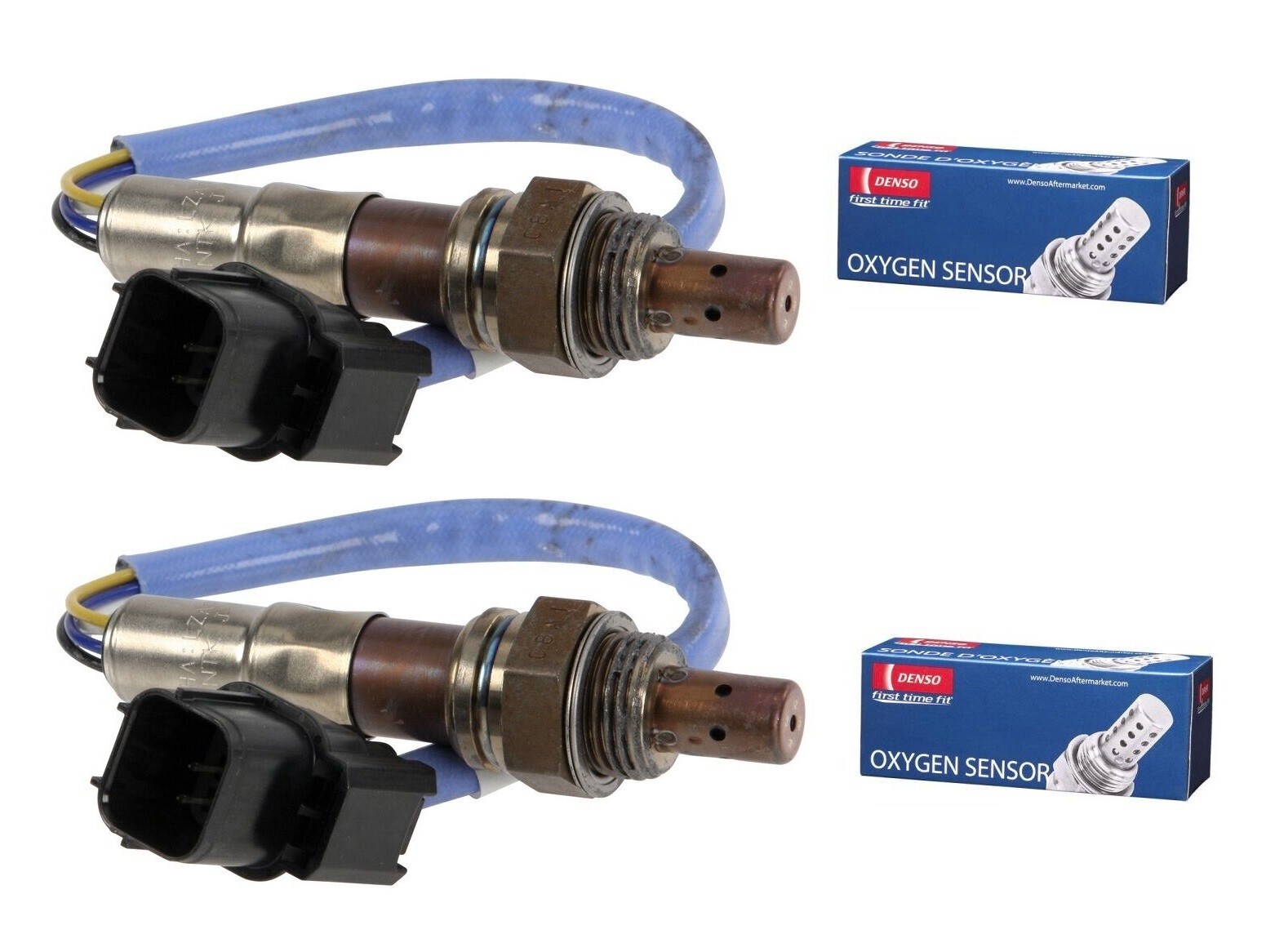 Denso Pair Set of 2 Upstream Air Fuel Ratio O2 Oxygen Sensors For Acura ...