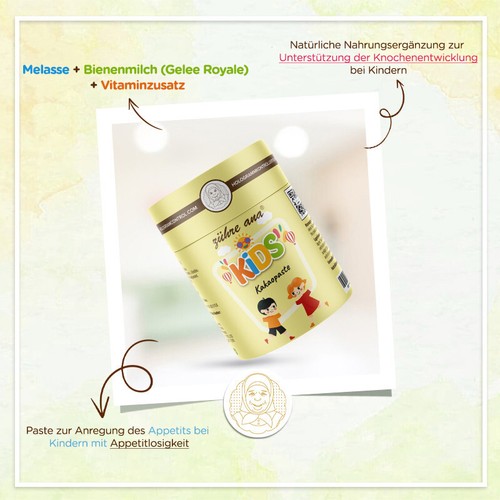 Kakao Paste für Kinder multivitamin immunsystem stärken, Gelee Royal + Vitamin C - Bild 5 von 13