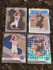2020 Cole Anthony RC Lot 4 Optic Rated Rookie + Mosaic Variation SP + Blue CAMO!