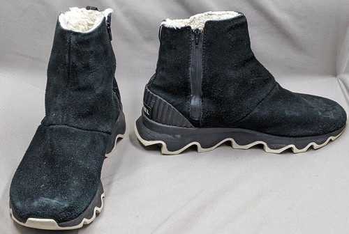 Sorel Womens Short Winter Boots Black 