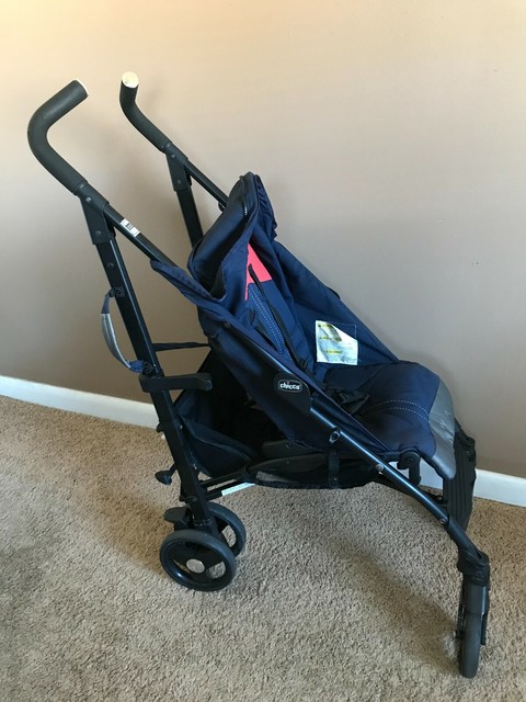 chicco liteway stroller blue