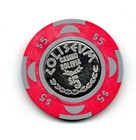 Bolivia RARE Casino COLISEUM 5 $ discontinued