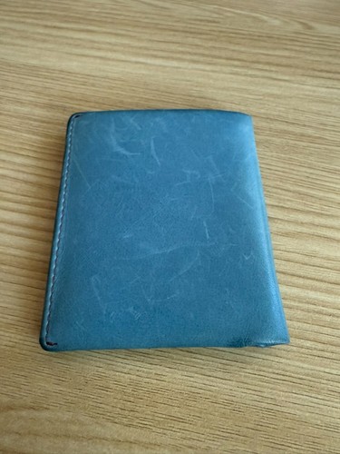 Portafoglio Bellroy Note Slim - Blocco RFID - Leggermente Usato - Blu Artico - Foto 2 di 5