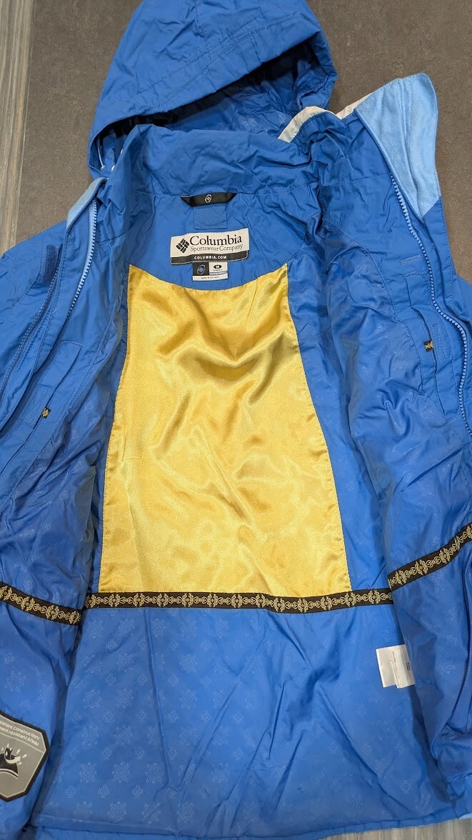 Columbia "Interchange" Winter Shell: Blue/White (… - image 6