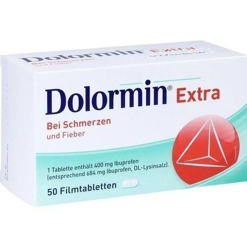 JOHNSON & JOHNSON GMBH (OTC) DOLORMIN extra Filmtabletten 50 St PZN 2400229