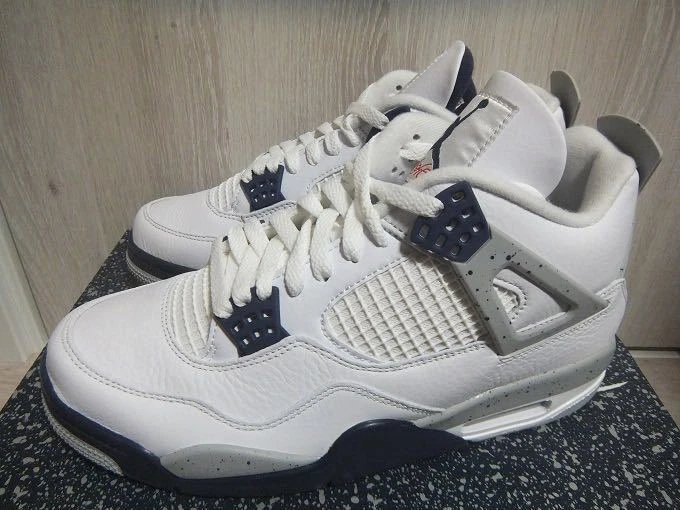 New NIKE AIR JORDAN4 RETRO Midnight Navy 28cm Nike Air Jordan 4
