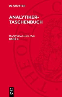 Analytiker-Taschenbuch. Band 3: Atachb-B, Band 3 by Rudolf Bock Hardcover Book