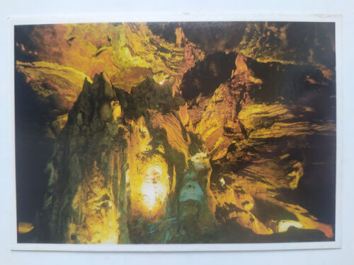 Carte postale photo des grottes de Sudwala Transvaal oriental Afrique du Sud années 1970 - Photo 1/2