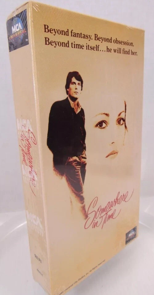 Christopher Reeve Somewhere in Time VHS Tape   - Image 3 of 4