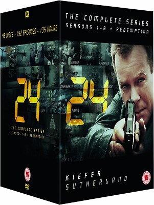 24 TWENTY FOUR COMPLETE SEASON 1-8 DVD Season 1 2 3 4 5 6 7