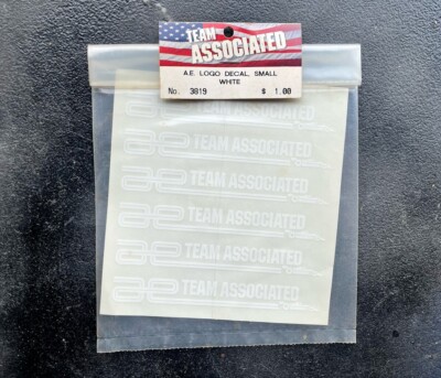 Team Associated RC 1:10 A.E. Logo SMALL Decal Sheet 7x5in #3819 FACTORY SEALED