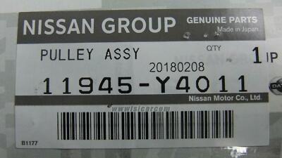 GENUINE! DATSUN 280ZX 1979 - 1980 IDLER PULLEY 11945-Y4011