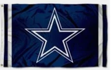 Dallas Cowboys 3x5 Foot Banner Flag New Star USA seller free fast shipping NFL