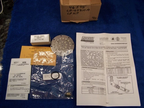 New Lennox 46J45 LB-65810A Natural-LP Conversion Kit for G21Q3-40 Pulse Furnace