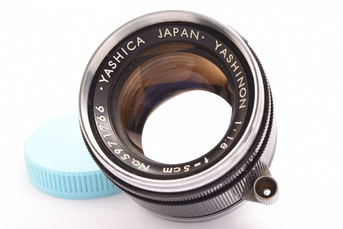 YASHICA Japan YASHINON 5cm F1.8 m39 L39 #5971766 kjm 153-193 YASHICA Japan YASHINON 5cm F1.8 m39 L39 #5971766 kjm 153-193