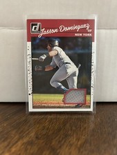 Jasson Dominguez 2023 Donruss Baseball Retro 1990 Materials Relic #90M-JD