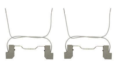 Creative Hobbies 5 1/2'' Double Ended Halogen Socket with Bracket | Pack of 2   