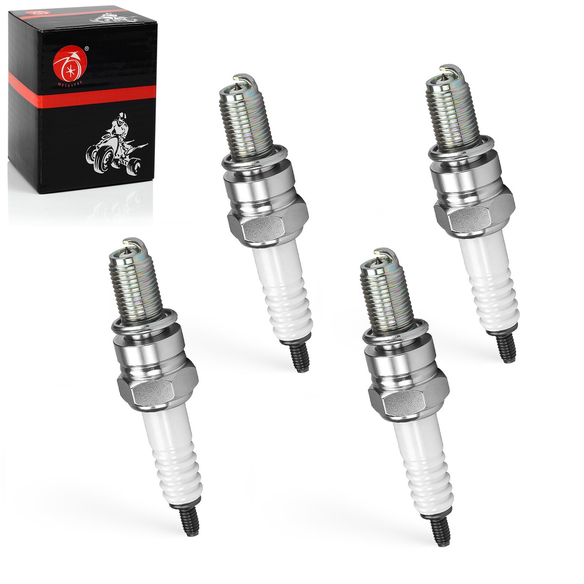 4 Ignition Coils Iridium Spark Plugs for Kawasaki Ninja ZX14 ZX14R