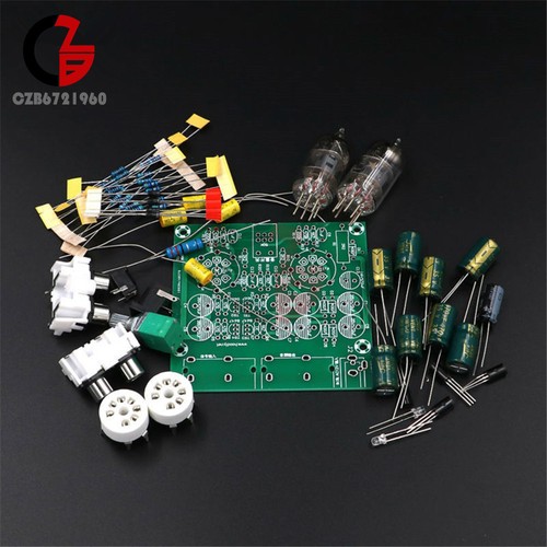 6J1 AC12V Valve Pre-amp Tube PreAmplifier Board Headphone Amplifier Acrylic Case - Picture 9 of 54