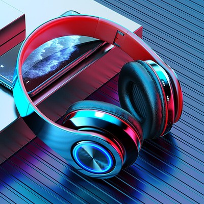 Head-mounted B39 Wireless Bluetooth Headphones With Mic Noise Cancelling Head Y4