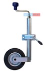 48mm Maypole Jockey Wheel and Clamp Solid Wheel Standard Duty Trailers Caravans