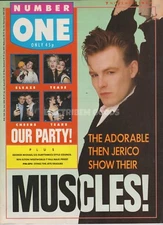 NUMBER ONE MAGAZINE - GEORGE MICHAEL, THEN JERICO, U2, EURYTHMICS - NOV 87