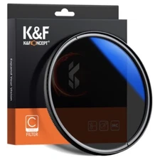K&F Series C MC CPL 62 mm Filter for  Sony, Canon, Nikon Outdoor Photography