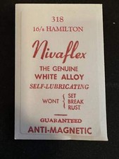 Nivaflex Mainspring for 16s Hamilton No. 318 - Alloy