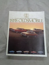 NOS 1978 Oldsmobile Dealer Sales Brochure 78 Olds Omega Cutlass 442 Starfire SX