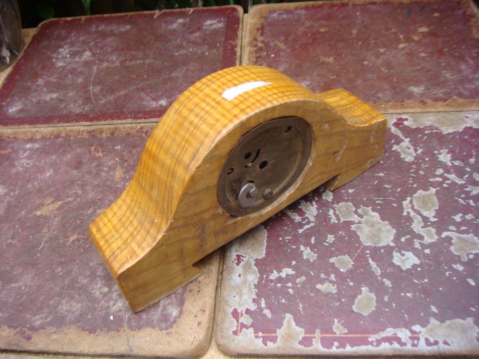 Old Vintage Antique Mantel Clock For Spare to repair eBay