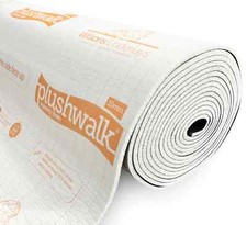 Underlay Plushwalk Underlay Luxury PU Foam in 8mm, 10mm, 12mm in 5m2, 10m2, 15m2
