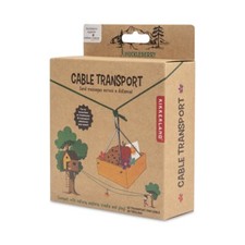 Huckleberry Kinder Spielzeug Seilbahn Kabel Transport Flaschenzug Box 10m Seil