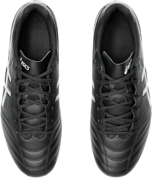 ASICS Soccer Shoes DS LIGHT CLUB WIDE 1103A097 Black Silver