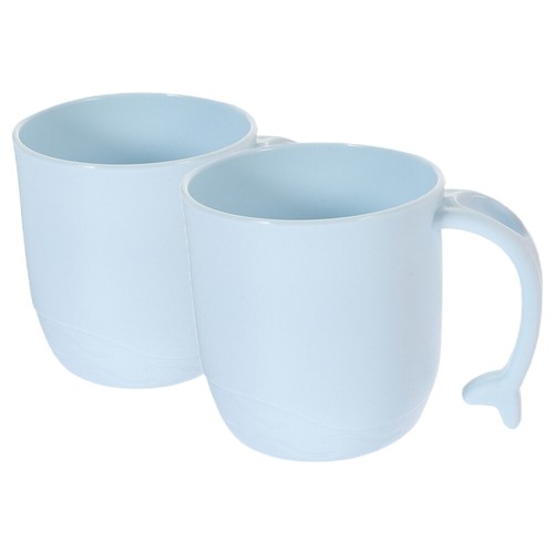 2 Pcs Children's Mouthwash Cup Multi-purpose Plastic Cups Travel - Picture 10 of 12