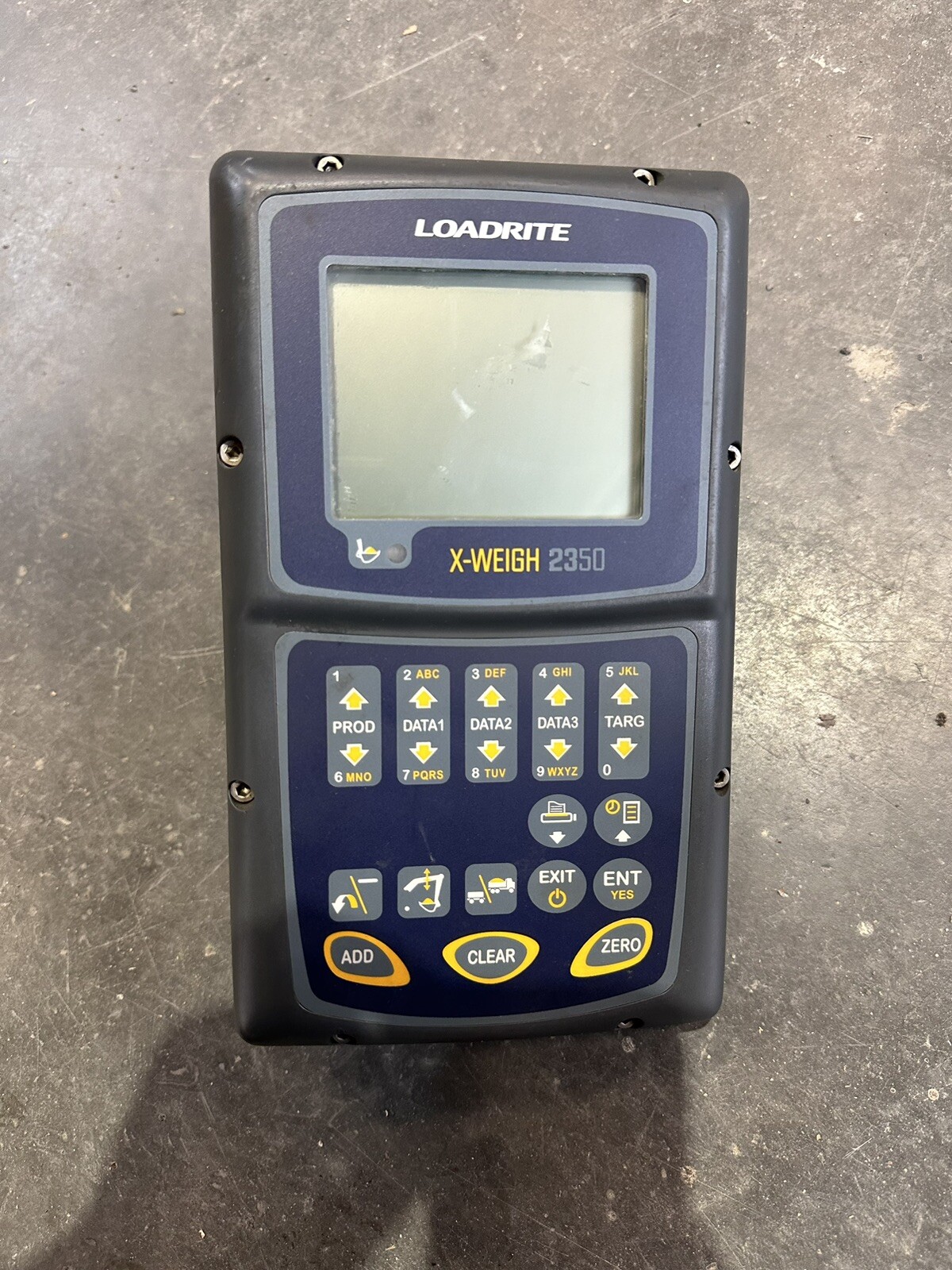 Loadrite X2350 X-Series Payload Management System Control Panel GPS Trimble